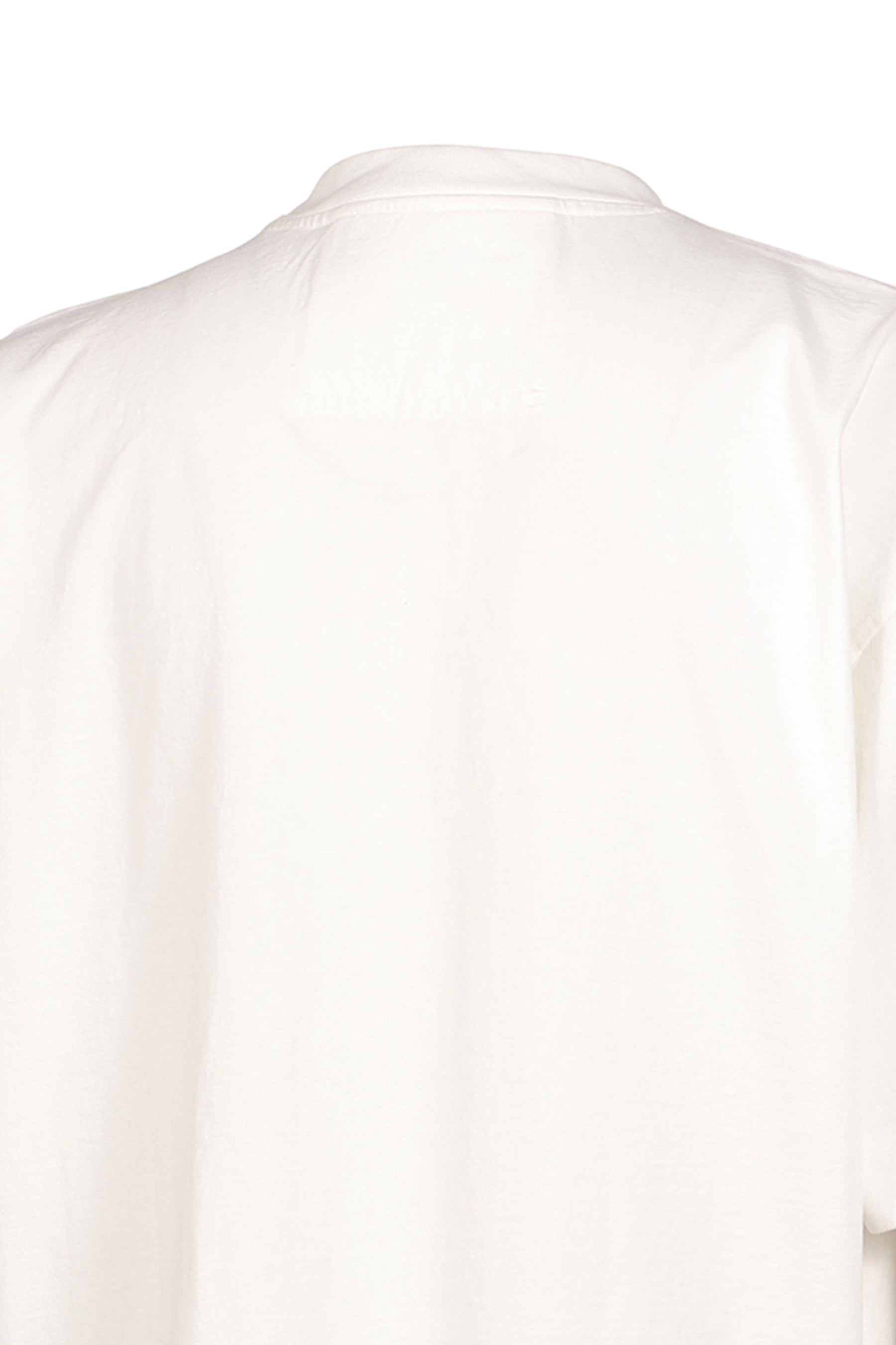 WHITE OVERSIZED US COTTON T-SHIRT / WHT