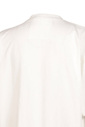 WHITE OVERSIZED US COTTON T-SHIRT / WHT