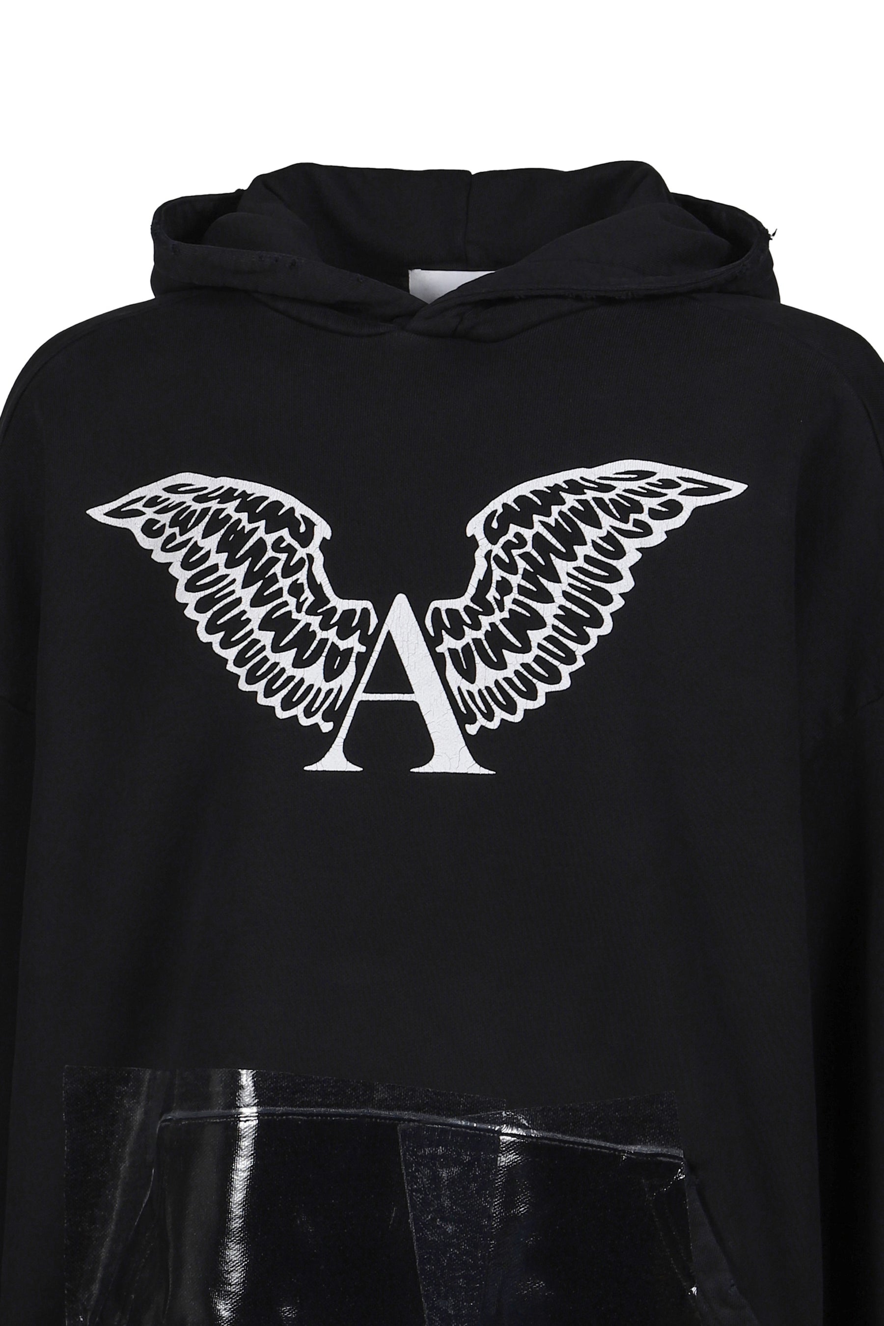 MELT LOCK LOGO HOODIE / VTG BLK 