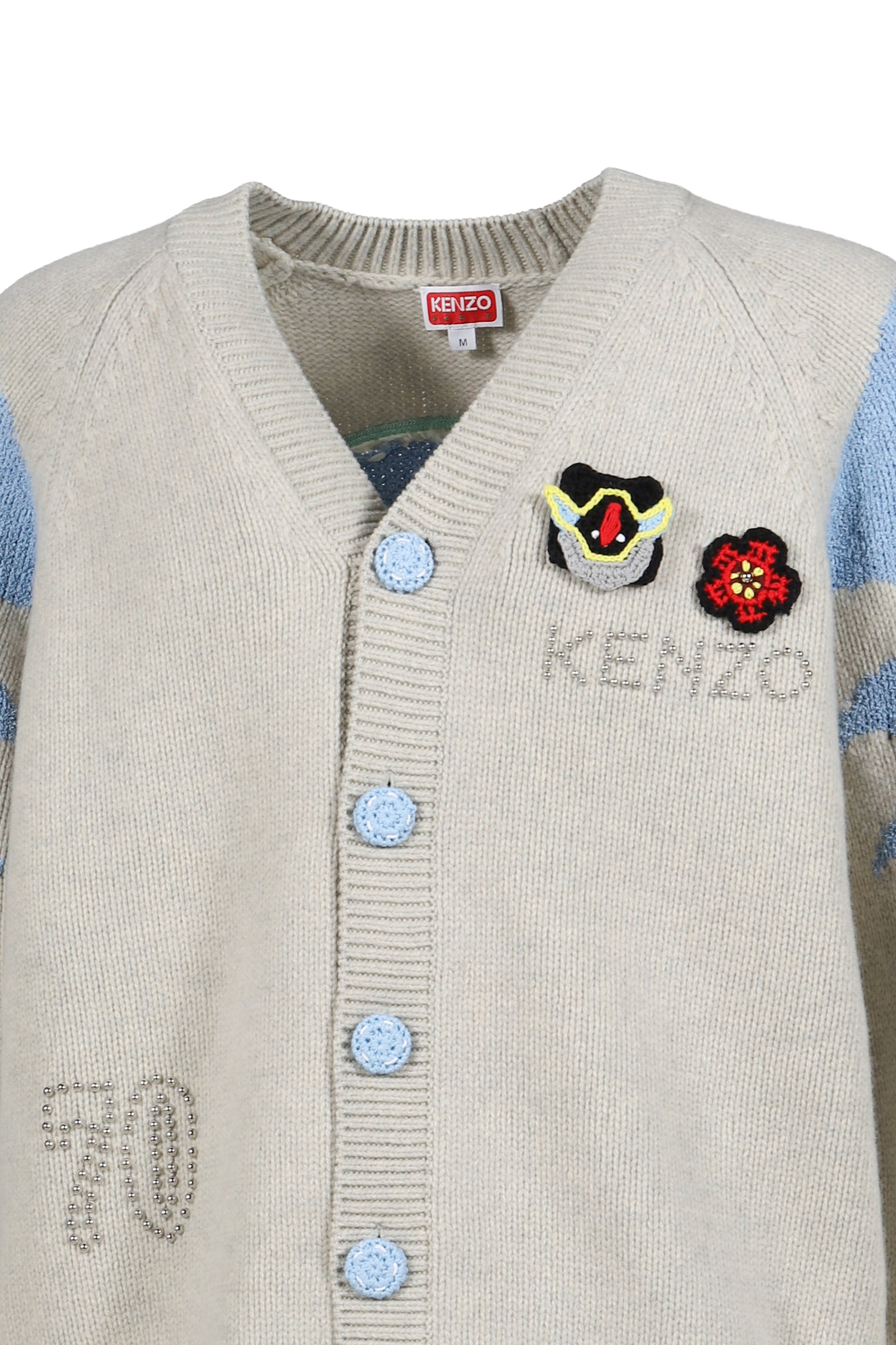 RWS KENZO PACHINKO CARDIGAN / PALE GRY 