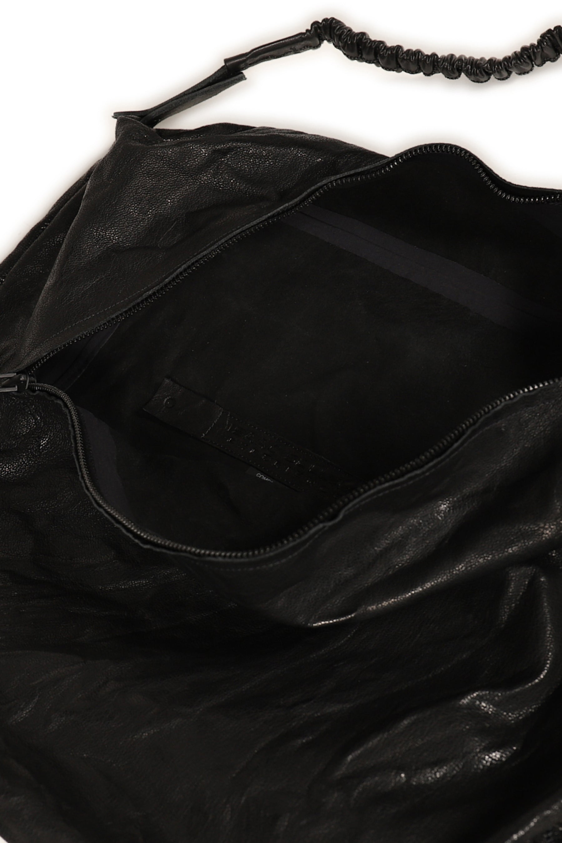 BALLADEUR CROSSBODYLEATHER BAG / NOIR