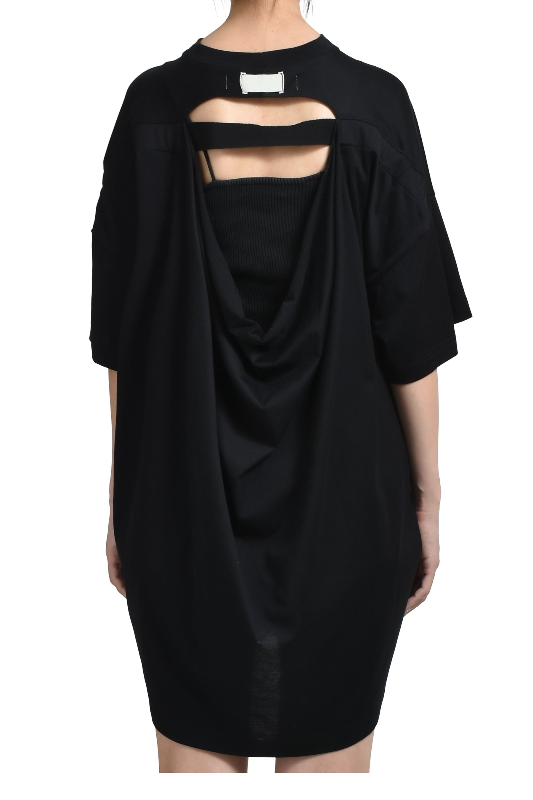 OPEN BACK DRESS / BLACK 