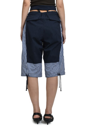 BAGGY CARGO SHORTS / BLU