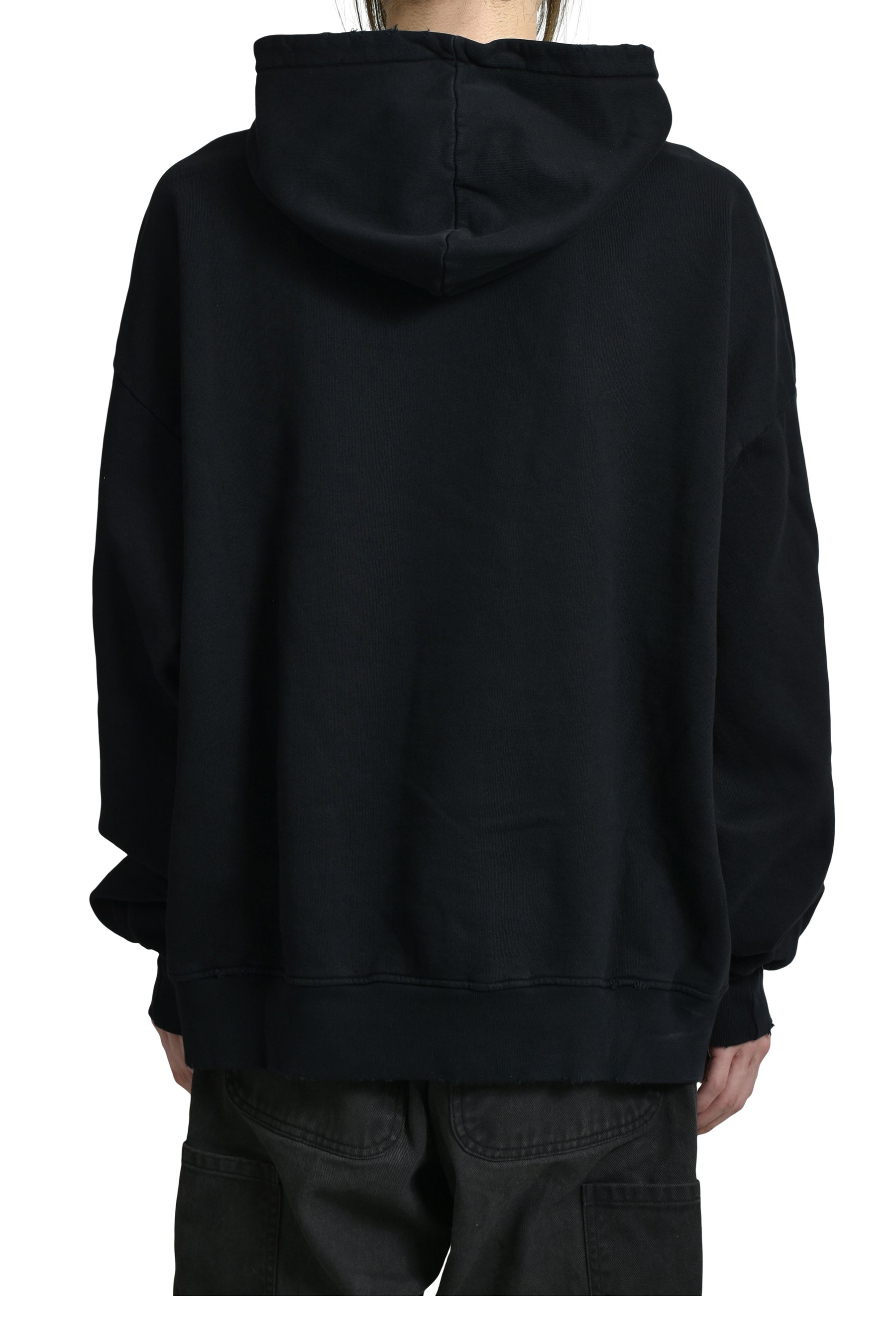 MELT LOCK LOGO HOODIE / VTG BLK 