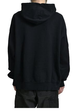 MELT LOCK LOGO HOODIE / VTG BLK 