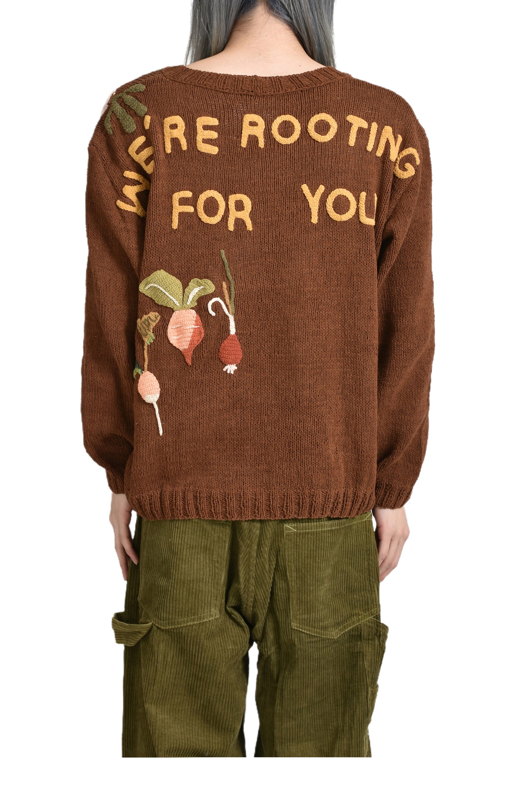 TWINSUN CARDIGAN / BRW ROOTING FOR YOU