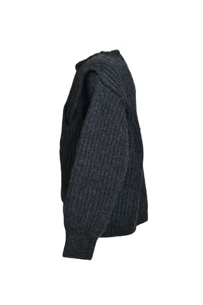 3D CABLE KNIT / MD81_19 ANTRACITE 