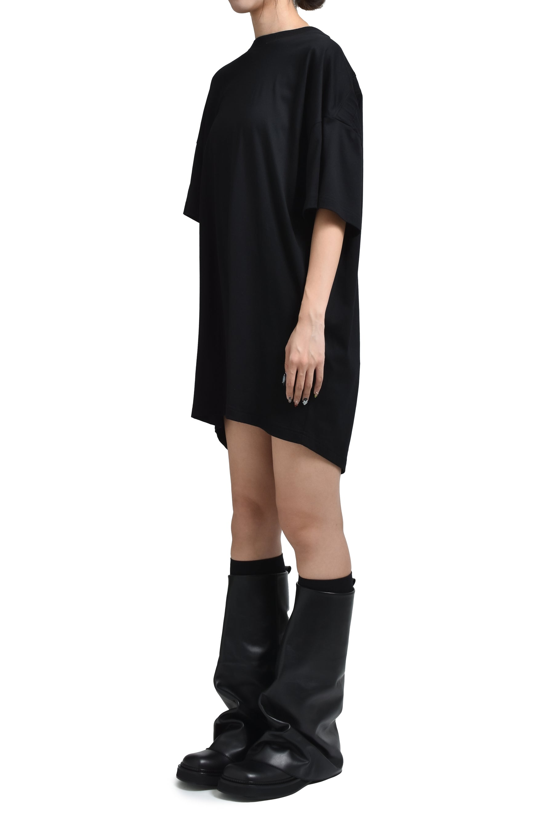 OPEN BACK DRESS / BLACK 