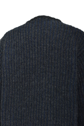 3D CABLE KNIT / MD81_19 ANTRACITE 