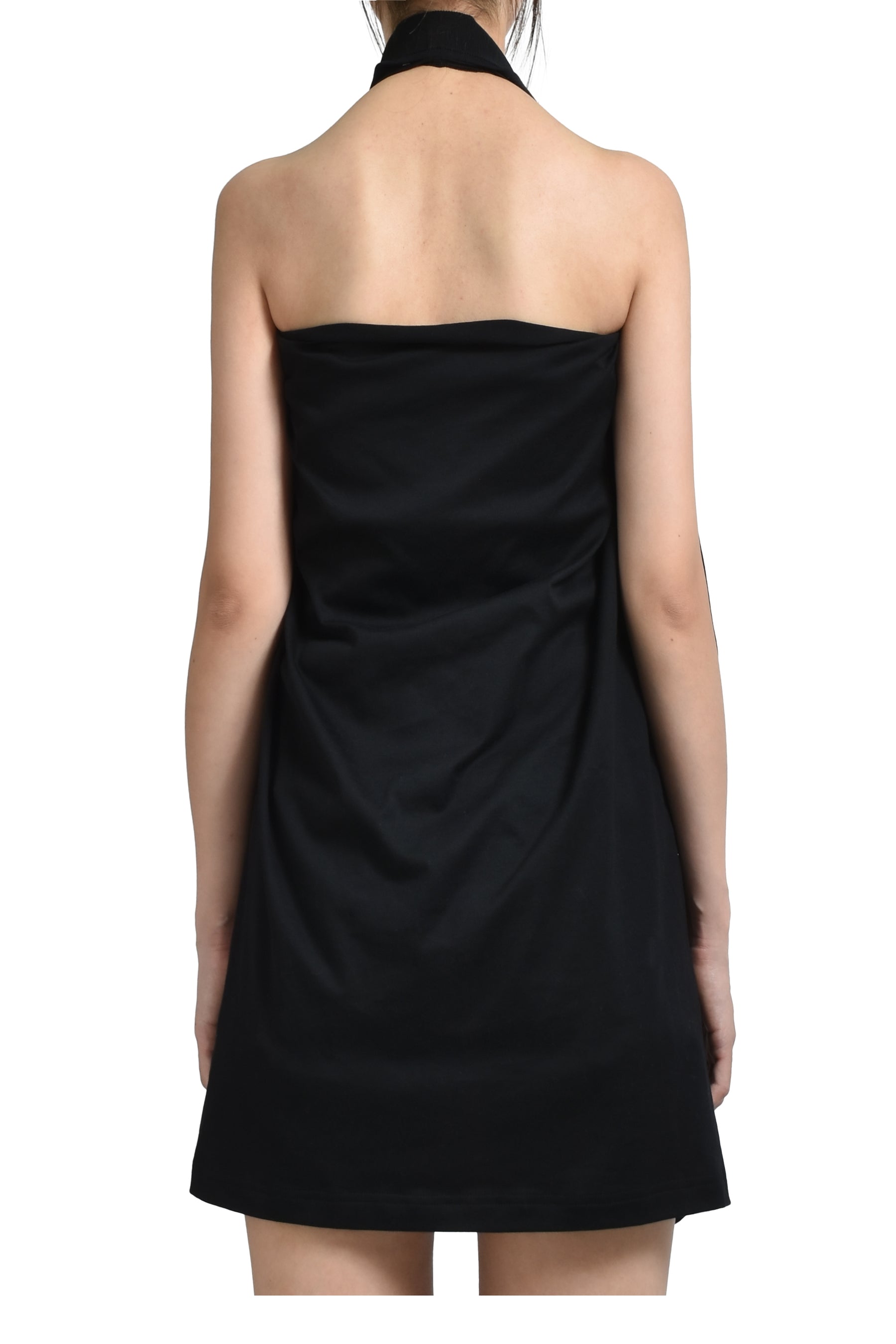 OPEN BACK DRESS / BLACK 