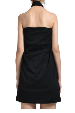 OPEN BACK DRESS / BLACK 