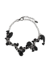 BALLOON CHAIN NECKLACE / SIL