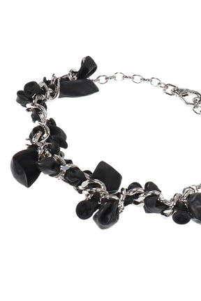 BALLOON CHAIN NECKLACE / SIL
