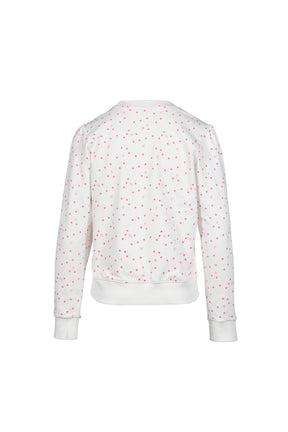 POLKA SWEATSHIRT / WHT