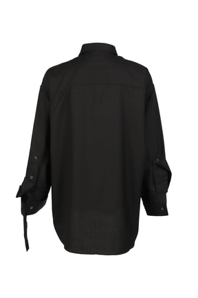 OVERSIZED SHIRT / BLK