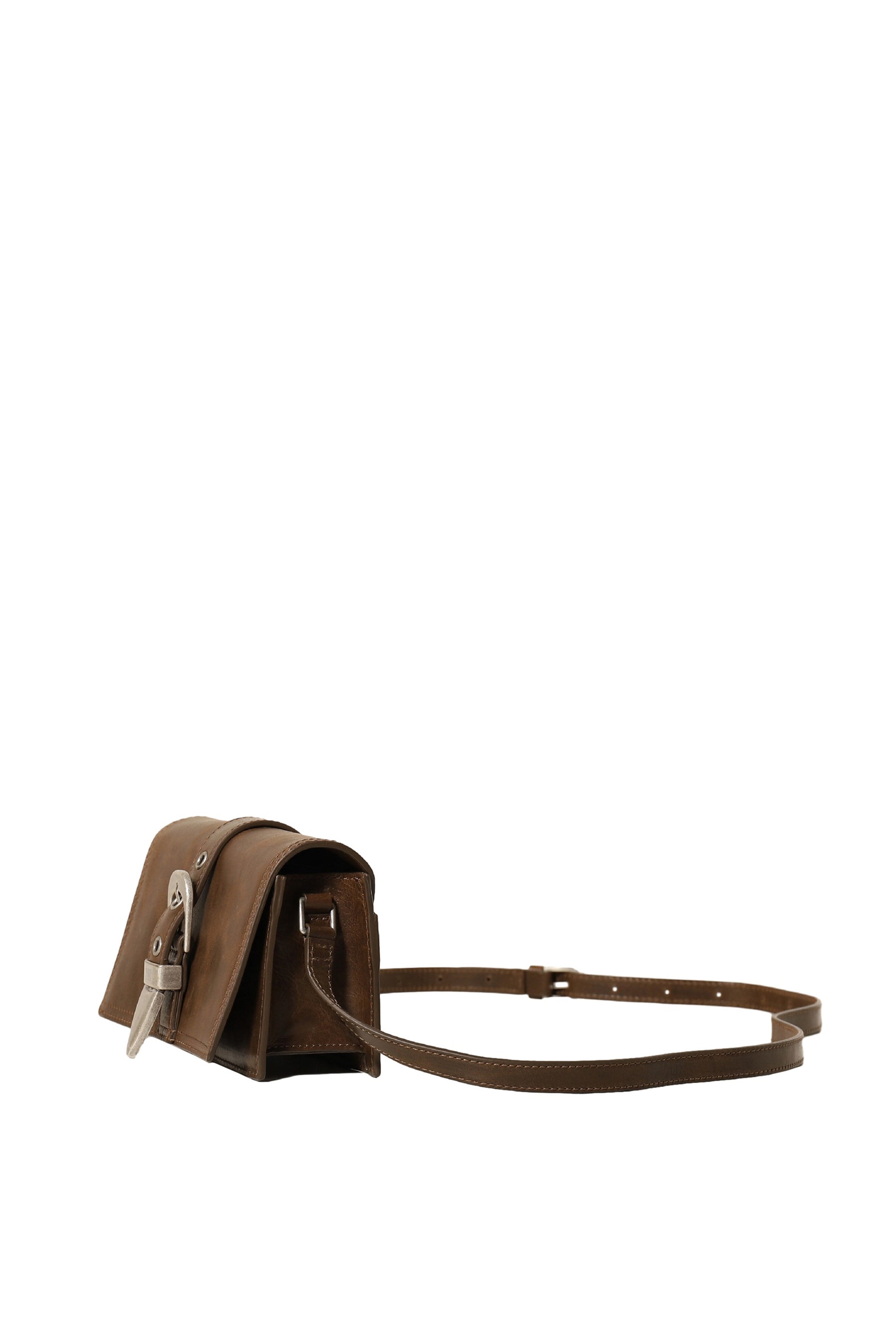 BELTED FLAP / WASHED BROWN PULLUP