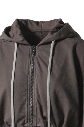 TATLIN ZIPPED HOODIE / DUST