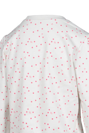 POLKA SWEATSHIRT / WHT