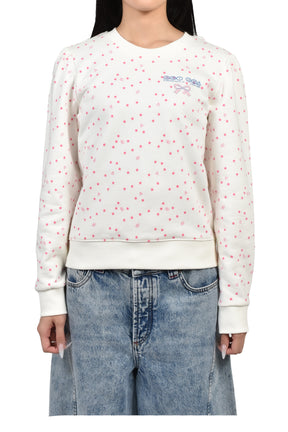 POLKA SWEATSHIRT / WHT