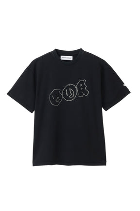 RHINE STONE TEE (EXCLUSIVE) / BLK