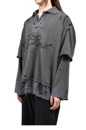 FRAT LONG SLEEVE / DIRT WARM WARM BRUISE