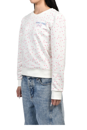 POLKA SWEATSHIRT / WHT