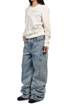 AVAVAV PLEATED JEANS BLUE / BLU
