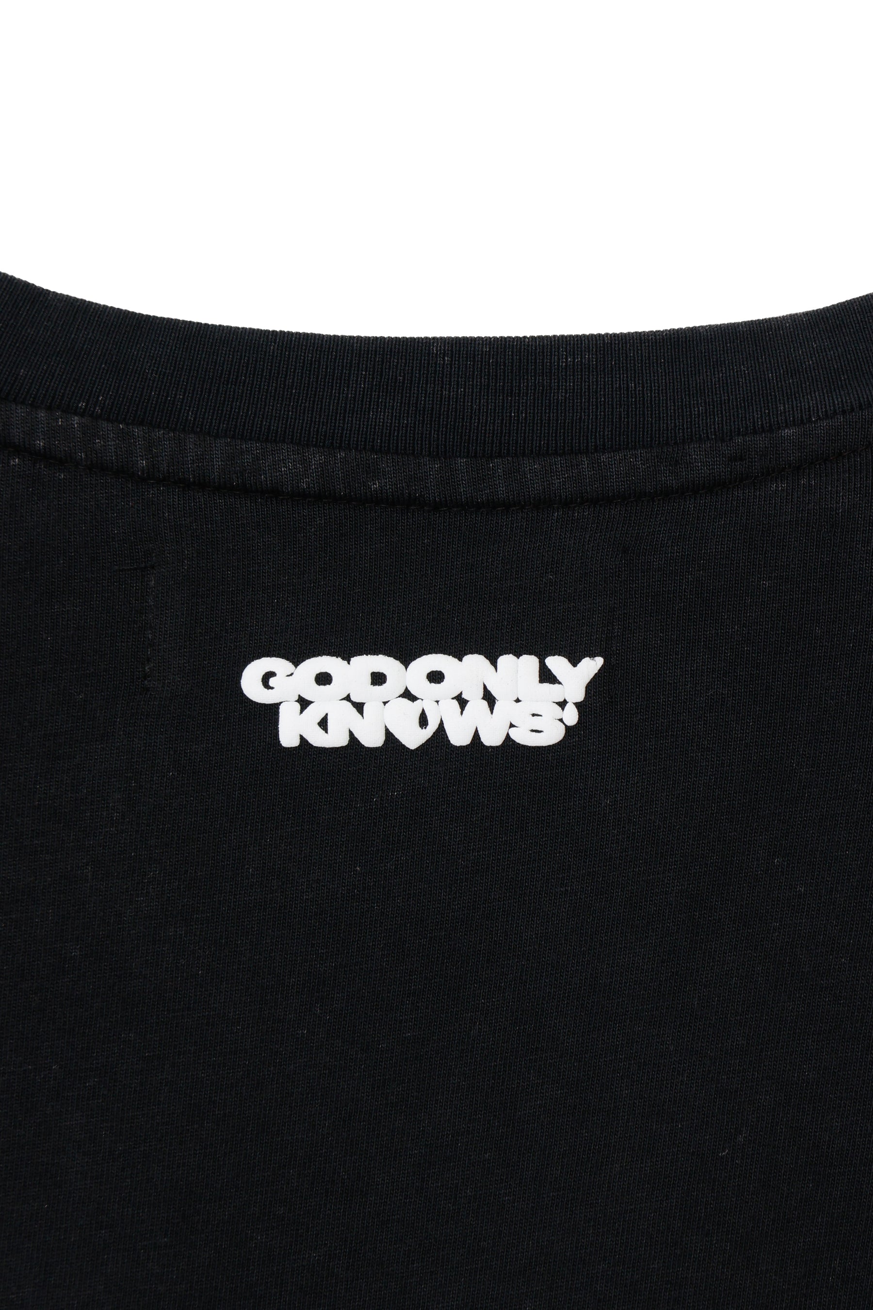 RHINE STONE TEE (EXCLUSIVE) / BLK