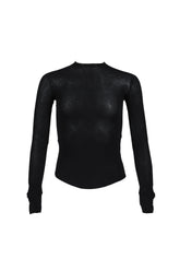 ANGEL WOOL TOP / BLK