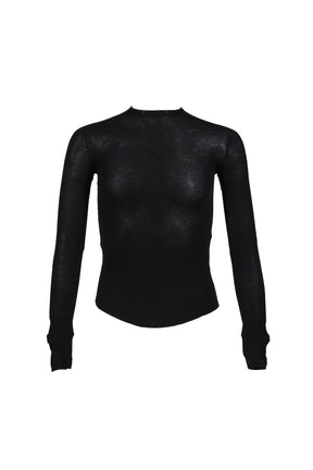 ANGEL WOOL TOP / BLK