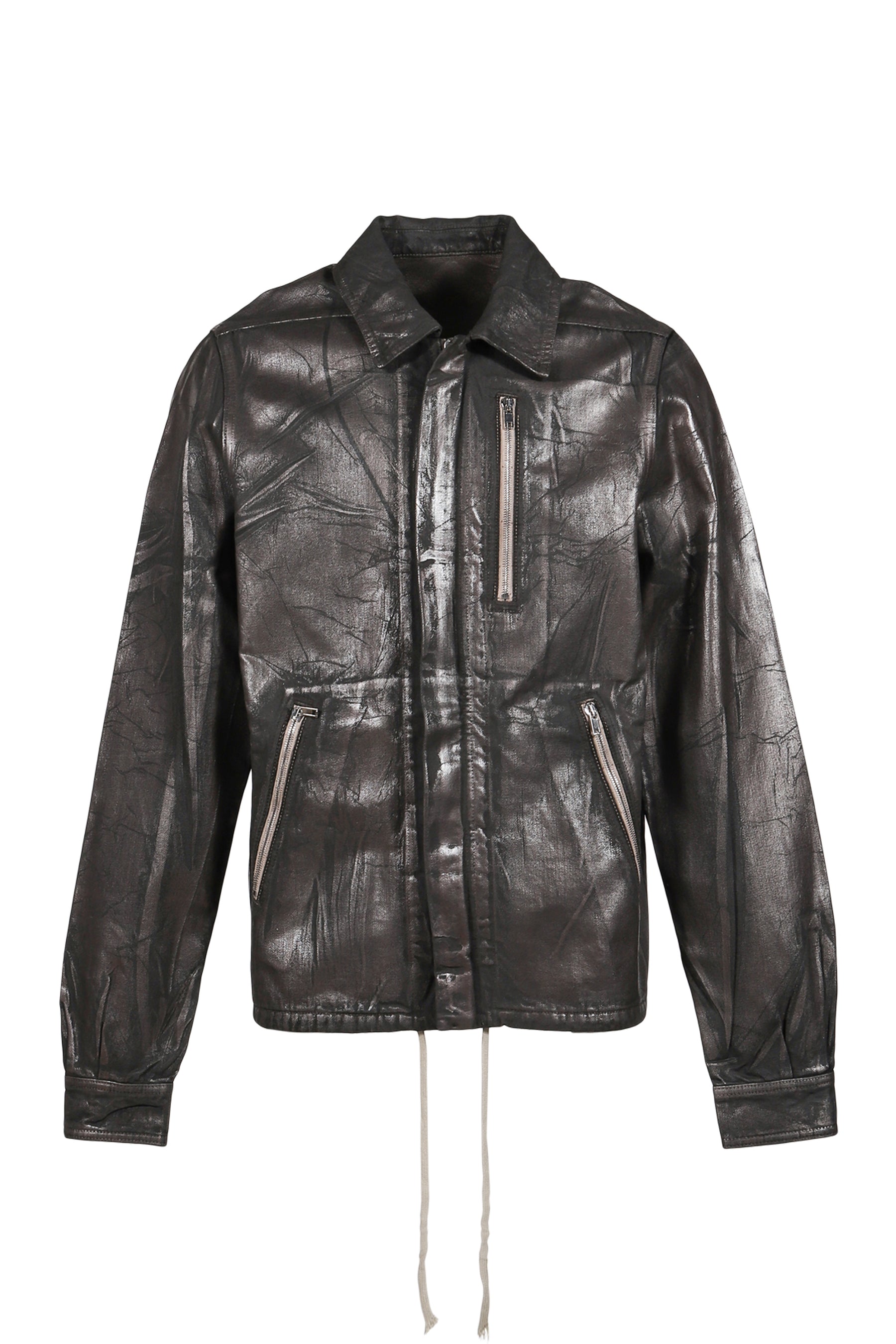 CONCEALED ZIPFRONT JKT / BRONZE