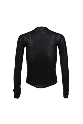 ANGEL WOOL TOP / BLK