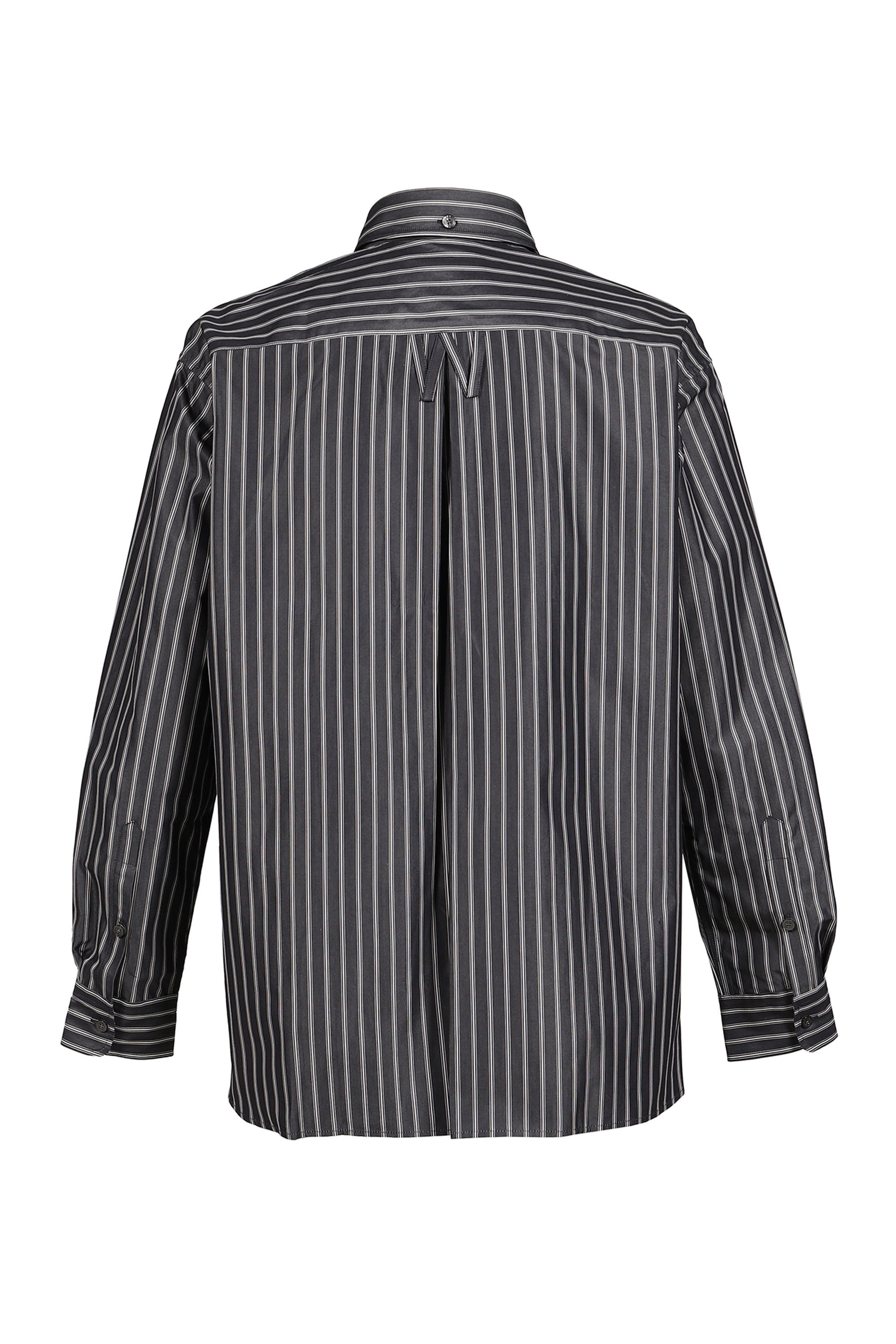 VETERANO SHIRT / BLK/WHT STRIPE