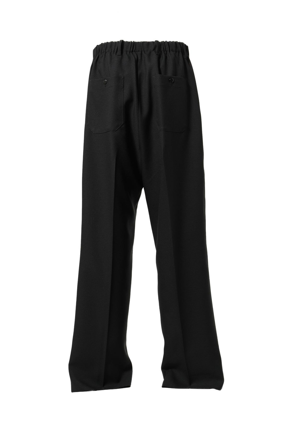 WORKER LOW CROTCH TROUSERS / BLK