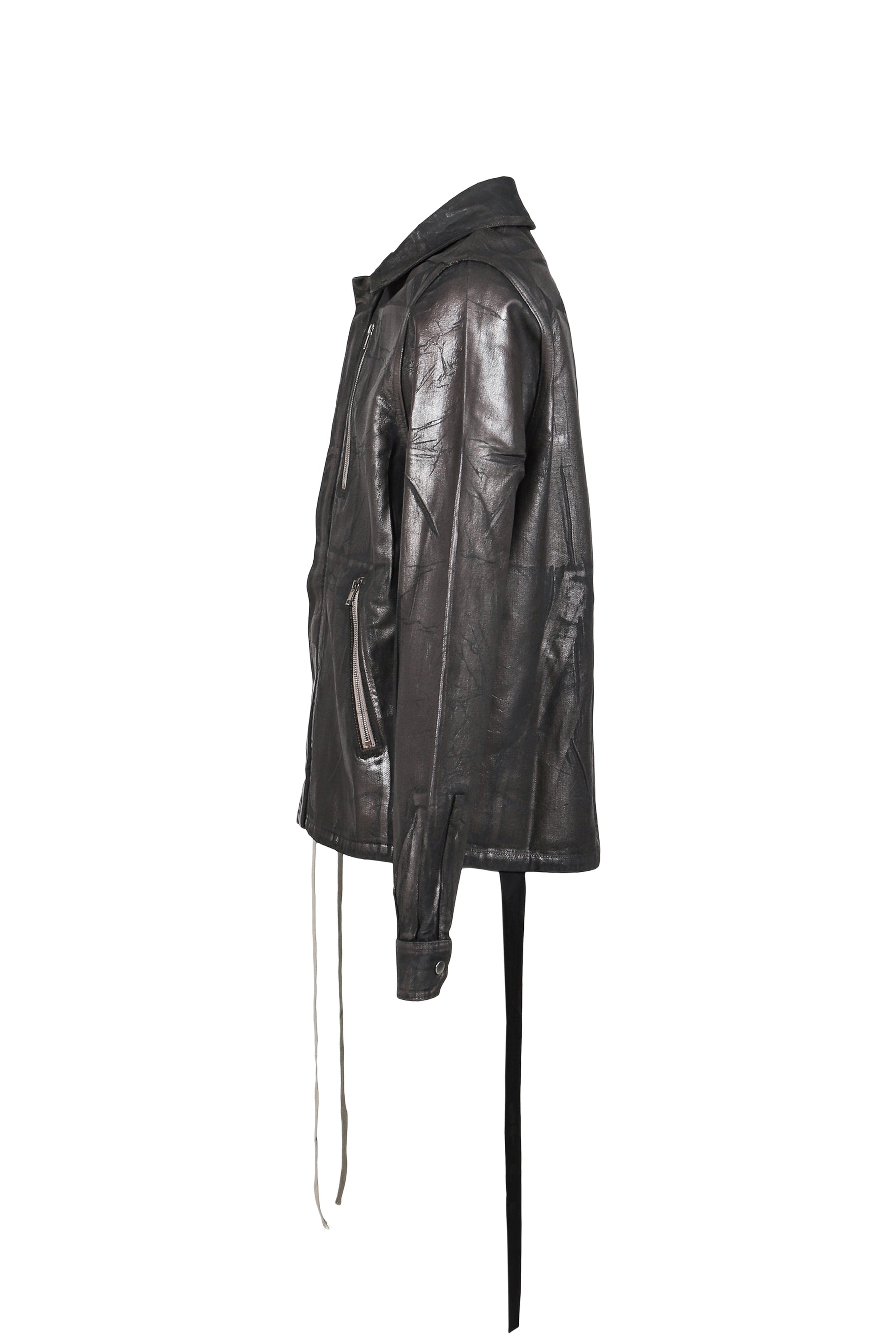 CONCEALED ZIPFRONT JKT / BRONZE