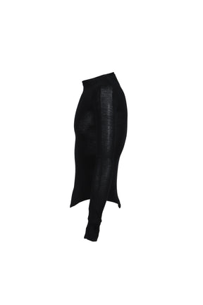 ANGEL WOOL TOP / BLK