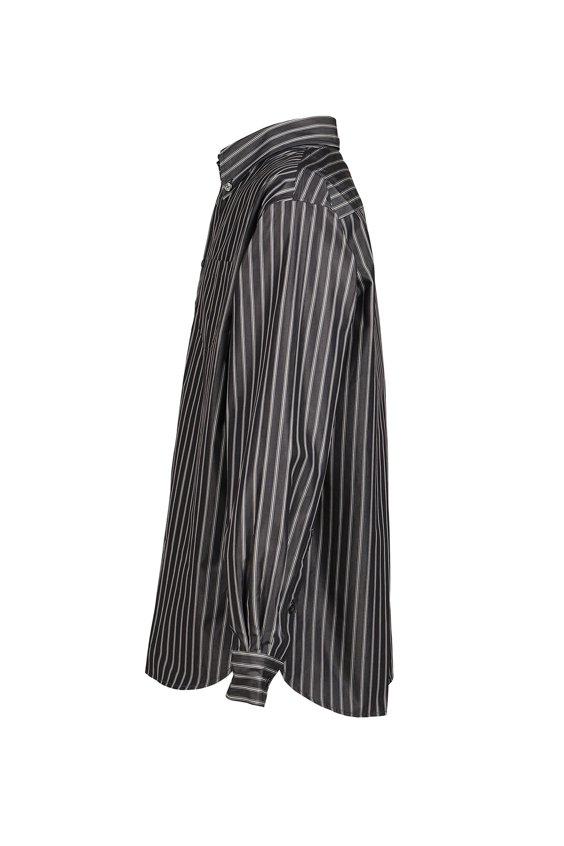 VETERANO SHIRT / BLK/WHT STRIPE