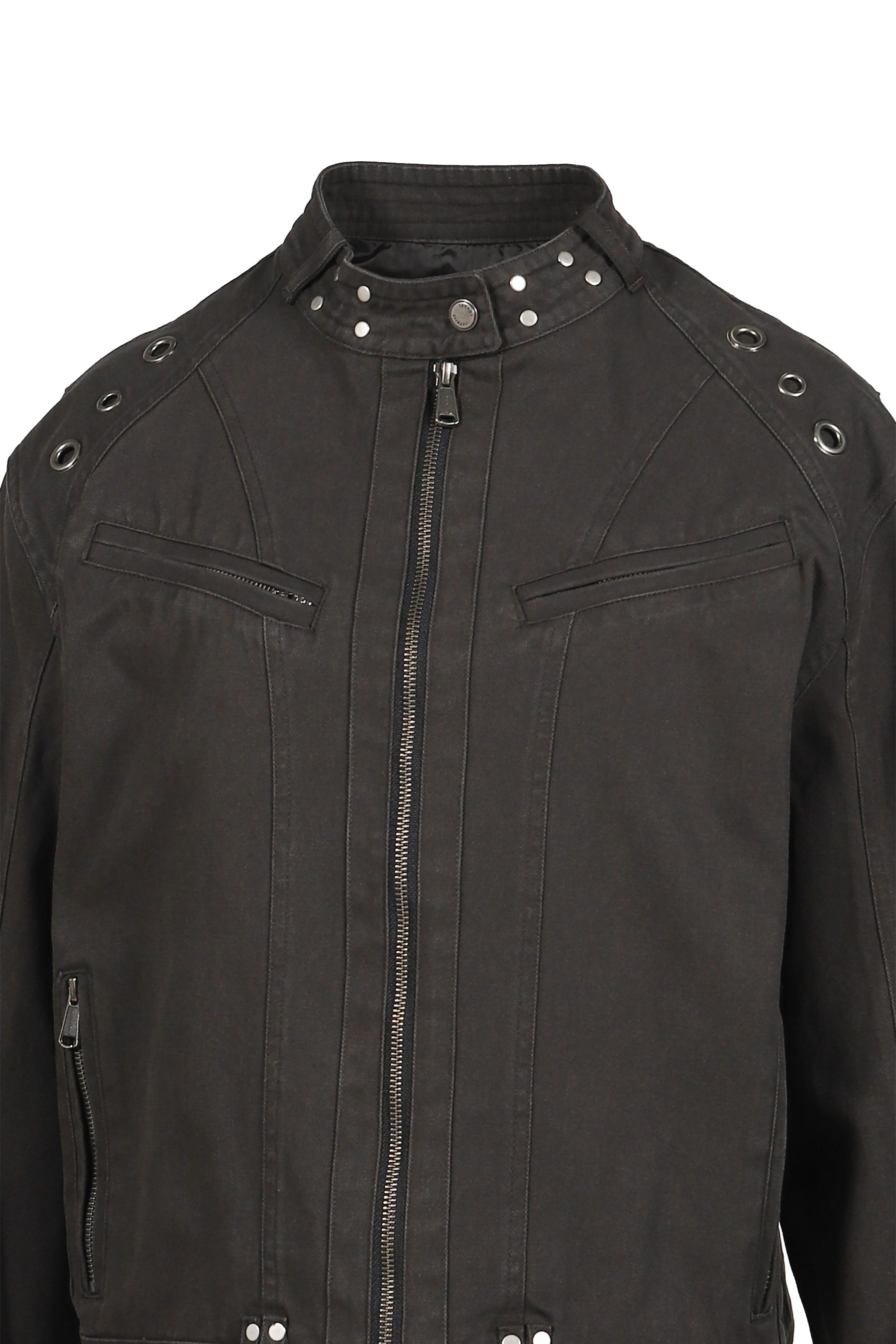 LEWIS RIDER EYELET JACKET / CHA 