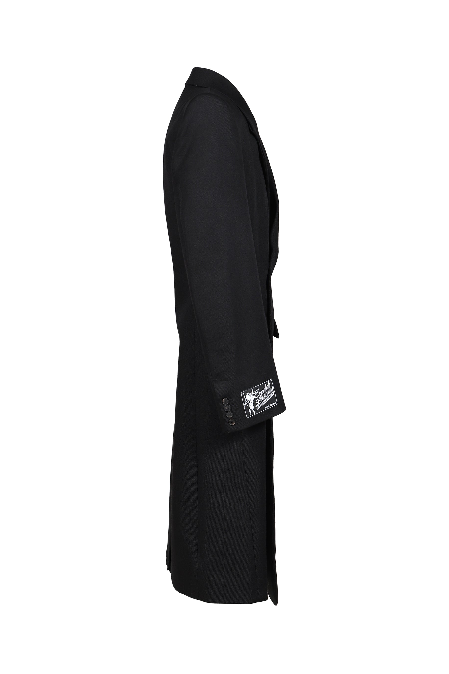 OVERSIZED TAILORED COAT / BLK