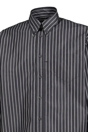 VETERANO SHIRT / BLK/WHT STRIPE