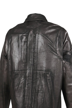 CONCEALED ZIPFRONT JKT / BRONZE