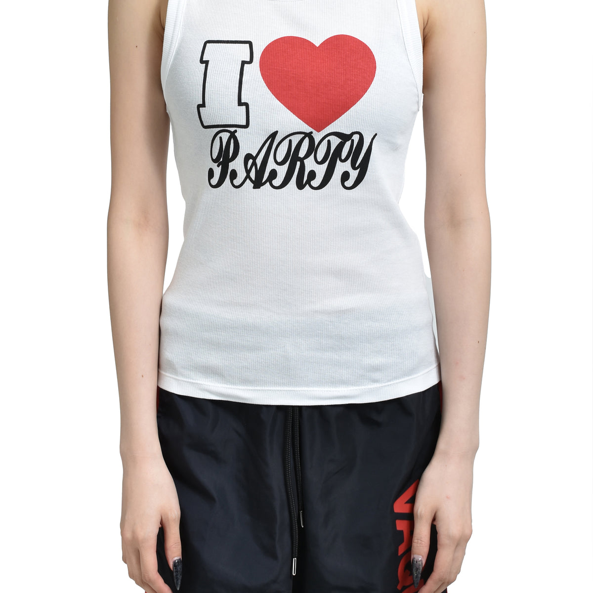 vaquera タンクトップ I LOVE PARTY Tank Top | VAQUERA