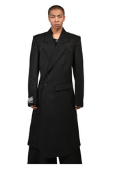 OVERSIZED TAILORED COAT / BLK