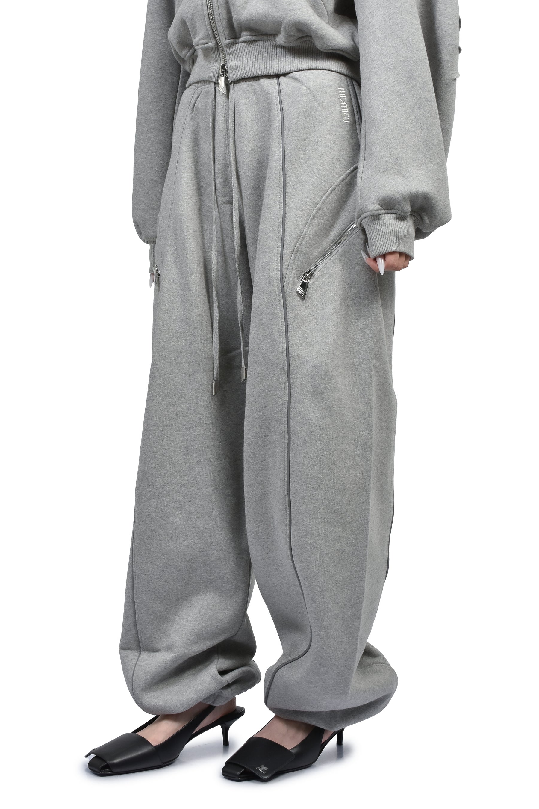 LONG PANT / MELANGE GREY