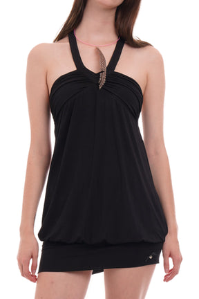 TWIST DRESS IN BLACK / BLK