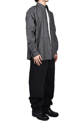 VETERANO SHIRT / BLK/WHT STRIPE