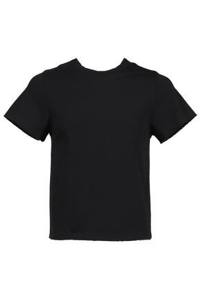 CROPPED T-SHIRT / BLK