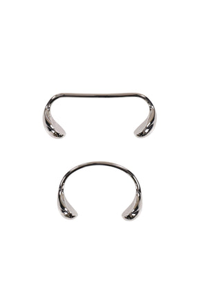 SERTI BRACELET SET / SIL