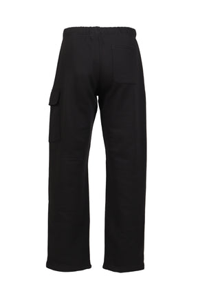 DIAGONAL RAISED FLEECE CARGO SP / BLK