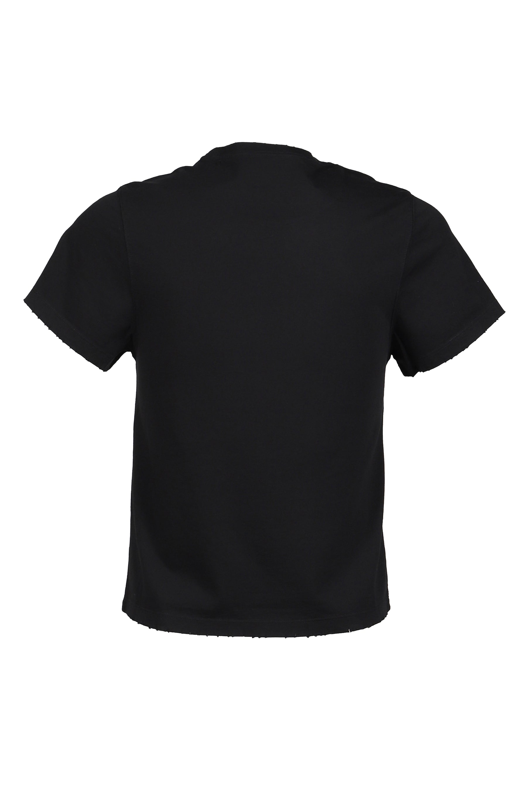 CROPPED T-SHIRT / BLK